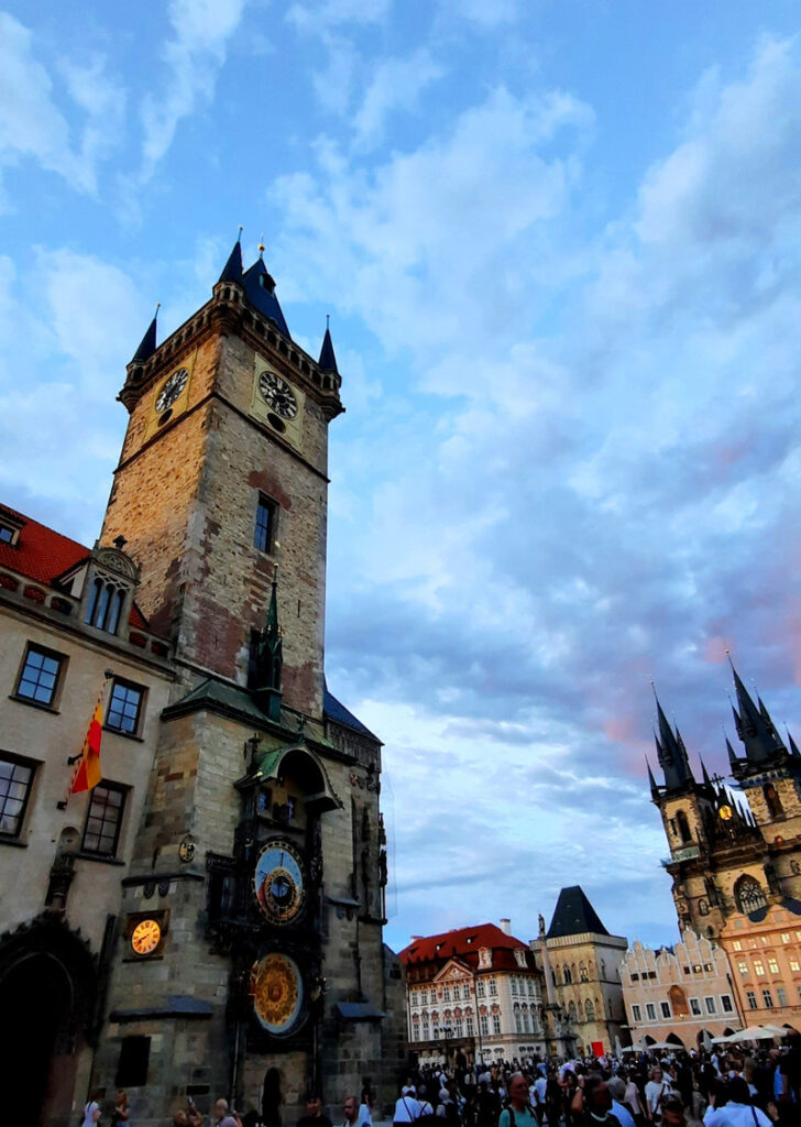 Prague Astronomical Clock and Old Town Square